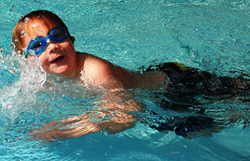 boy swimmer